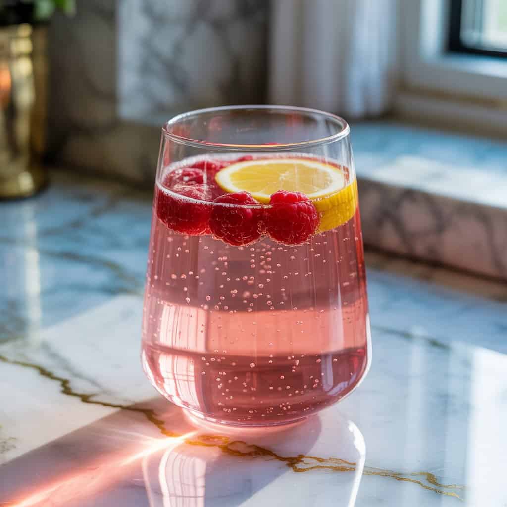Sparkling Raspberry Lemonade Cocktail Recipe