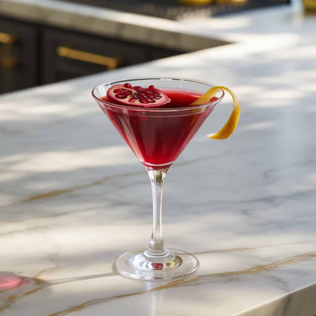 Pomegranate Martini Cocktail Recipe