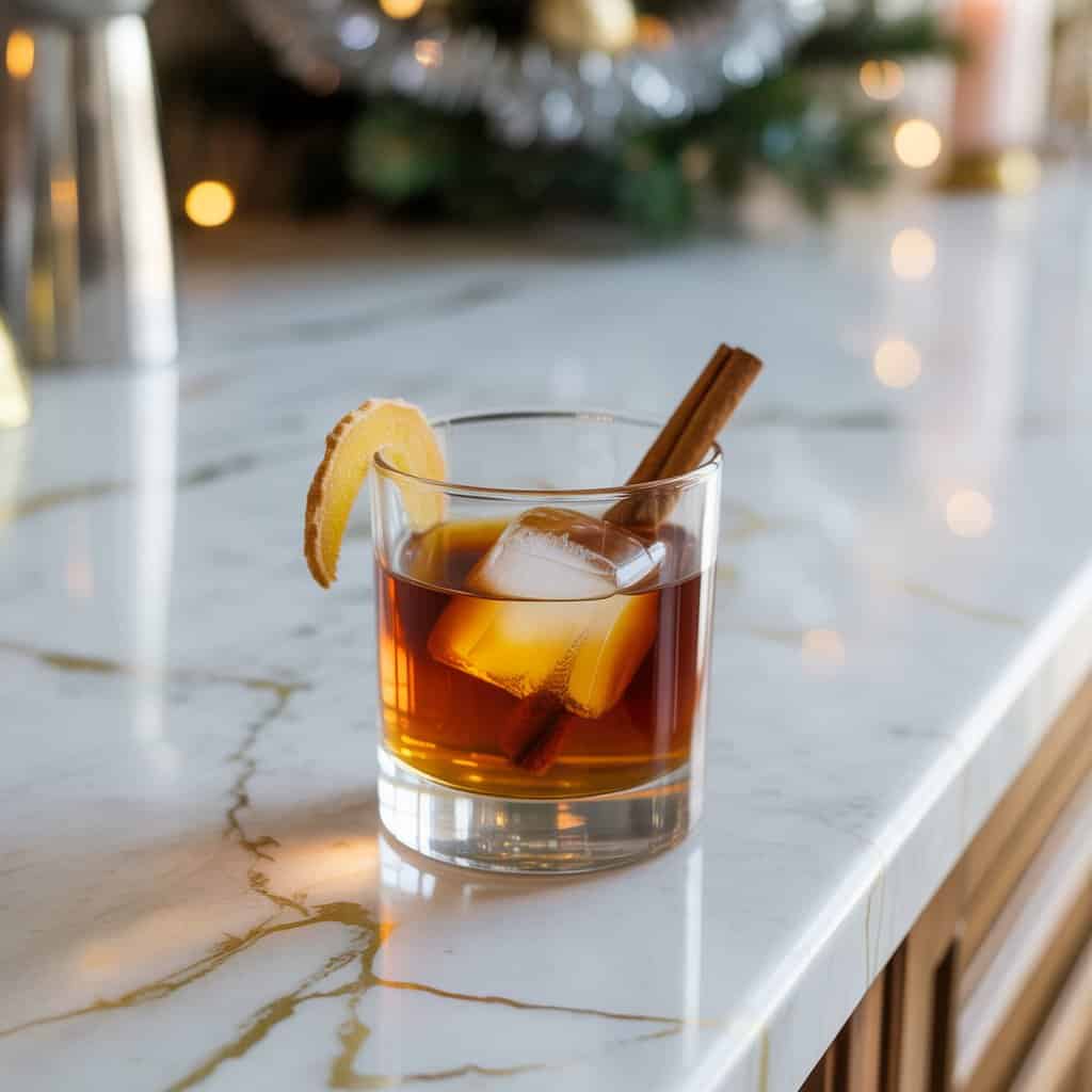 Gingerbread Old Fashioned Cocktail Recipe