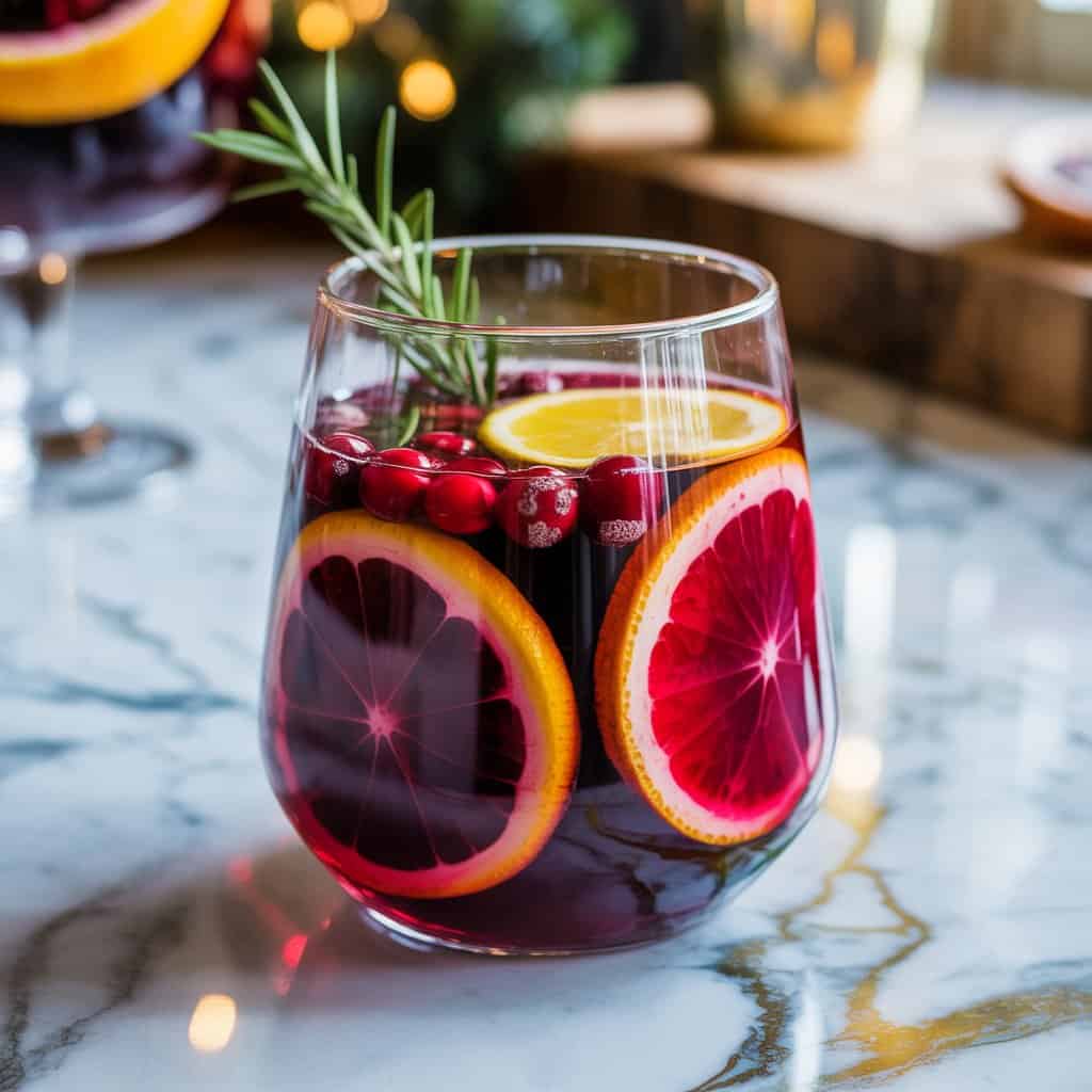 Winter Sangria Cocktail Recipe