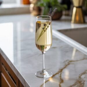 Honey Lavender French 75 Cocktail Recipe