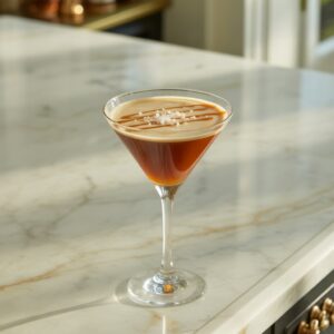 Salted Caramel Espresso Martini Cocktail Recipe