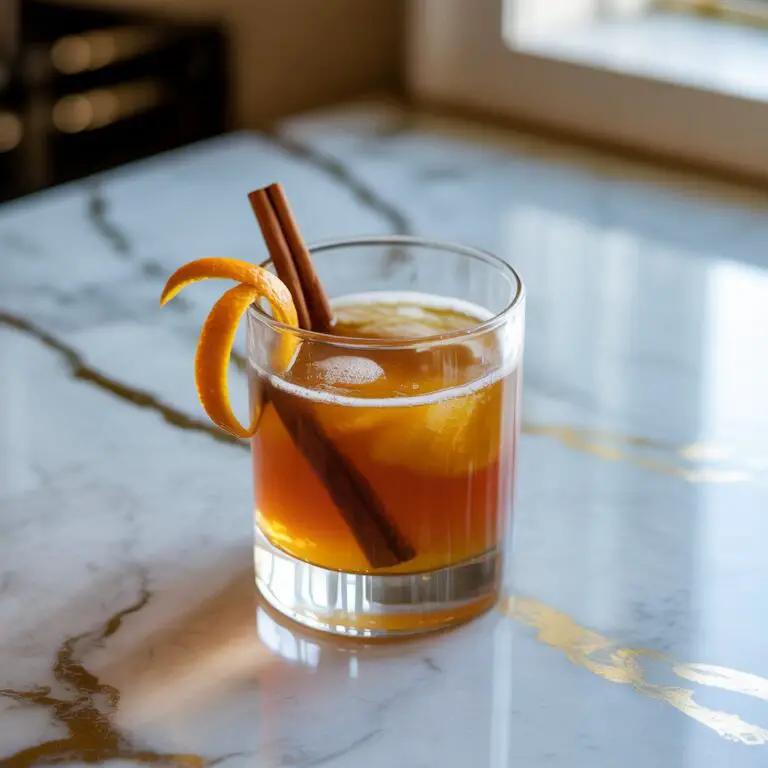 Pumpkin Spice Whiskey Sour Cocktail Recipe
