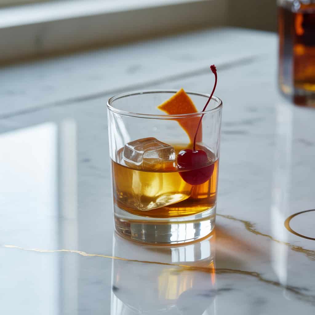 Classic Bourbon Old Fashioned Cocktail Recipe