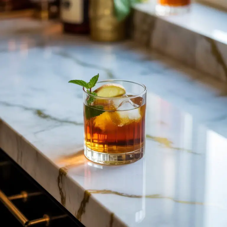 Bourbon Ginger Fizz Cocktail Recipe