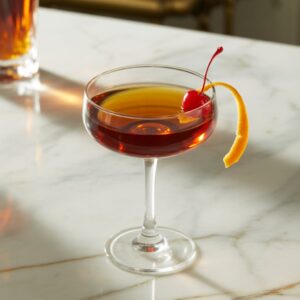 New Year’s Manhattan Cocktail Recipe