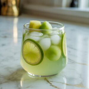 Honeydew Limeade Mocktail Recipe