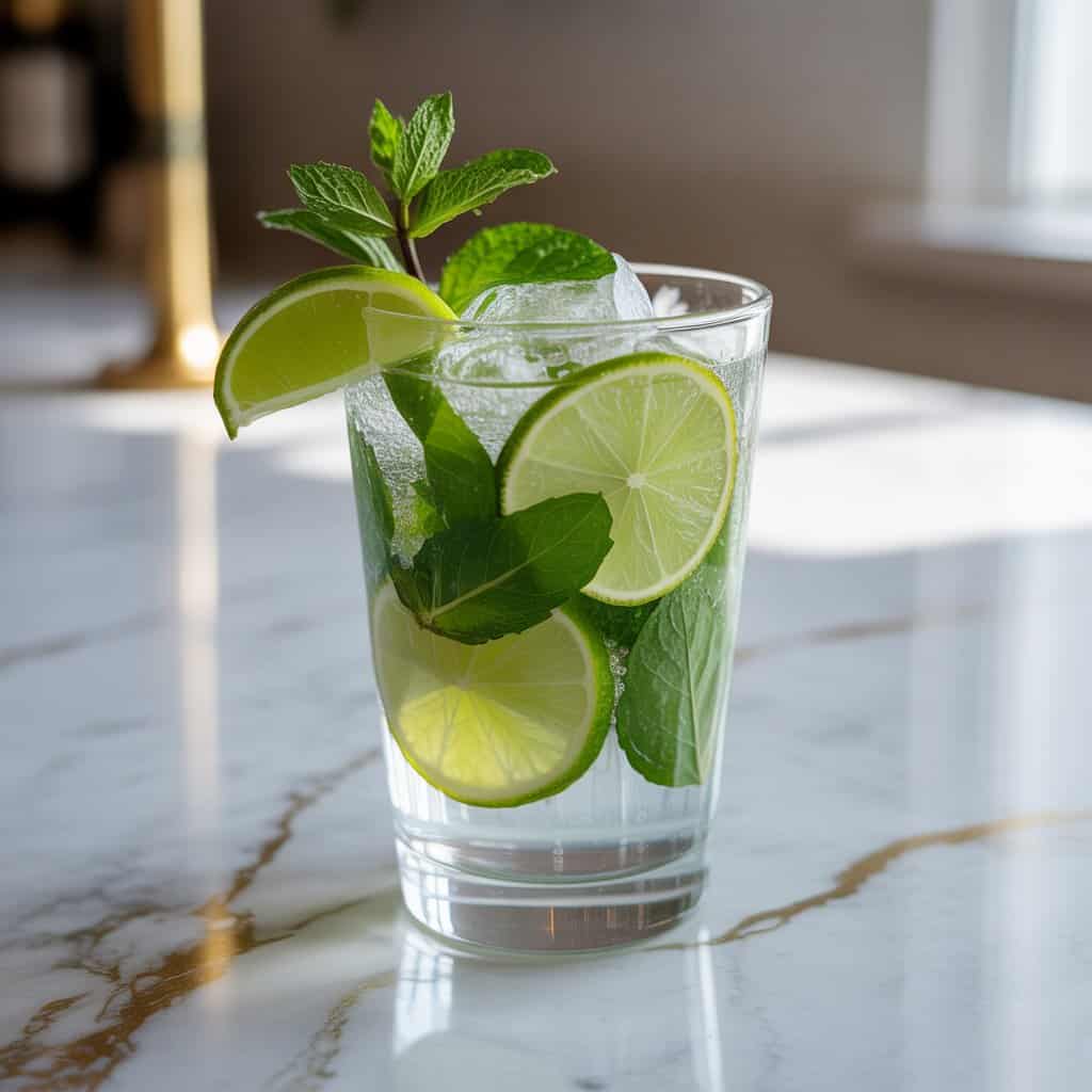 Virgin Mojito Mocktail Recipe