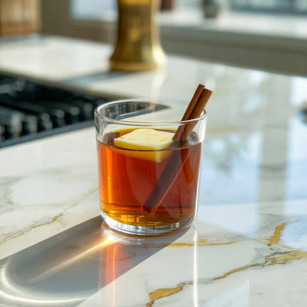 Bourbon Hot Buttered Rum Cocktail Recipe