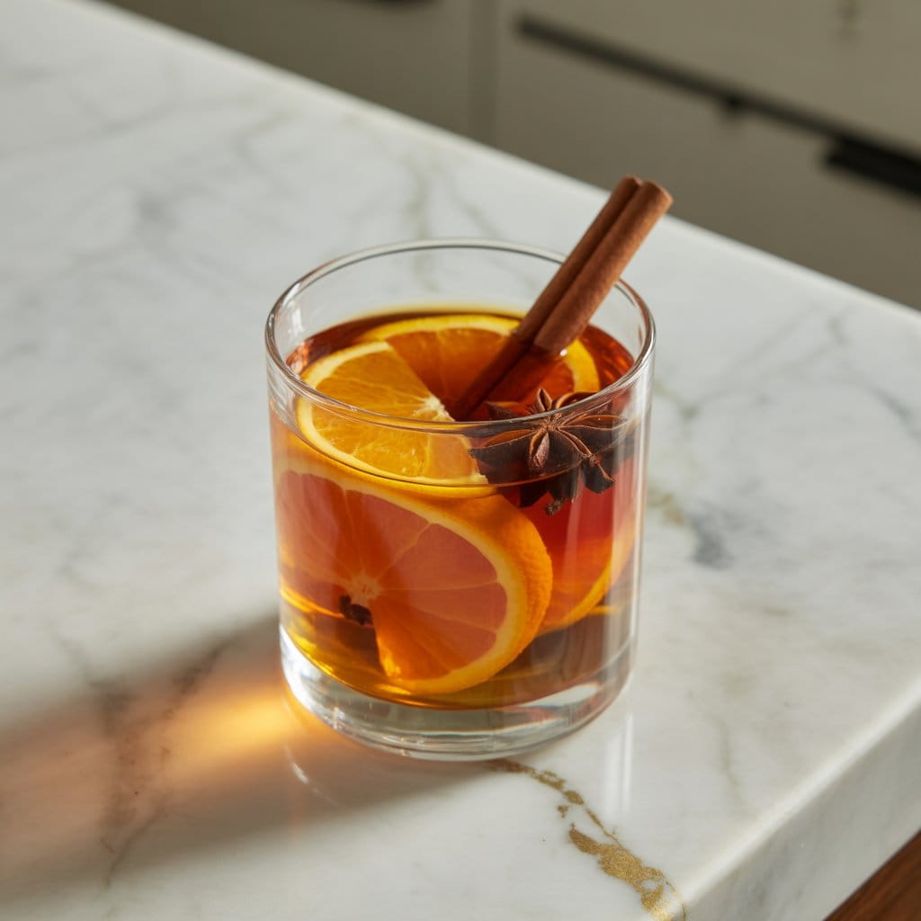Bourbon Spiced Orange Cocktail Recipe