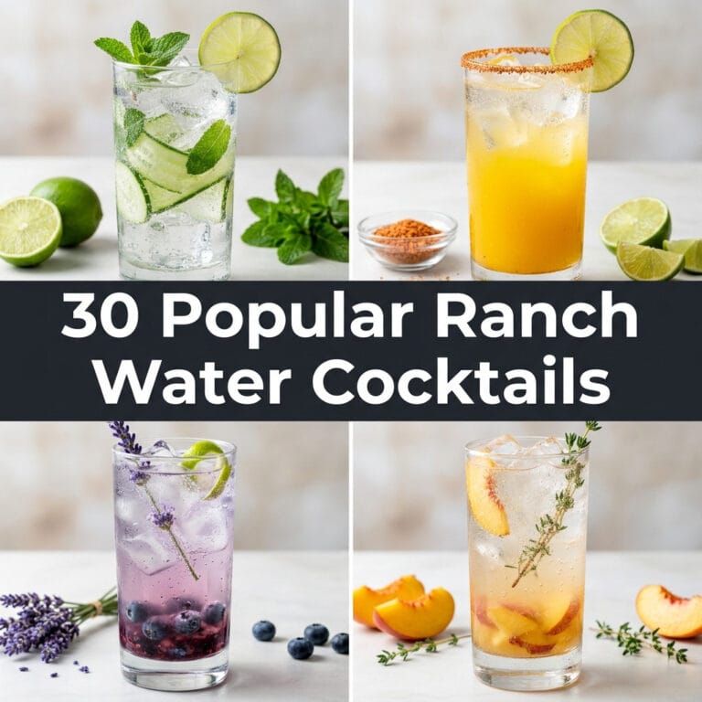 30 Popular Ranch Water Cocktails