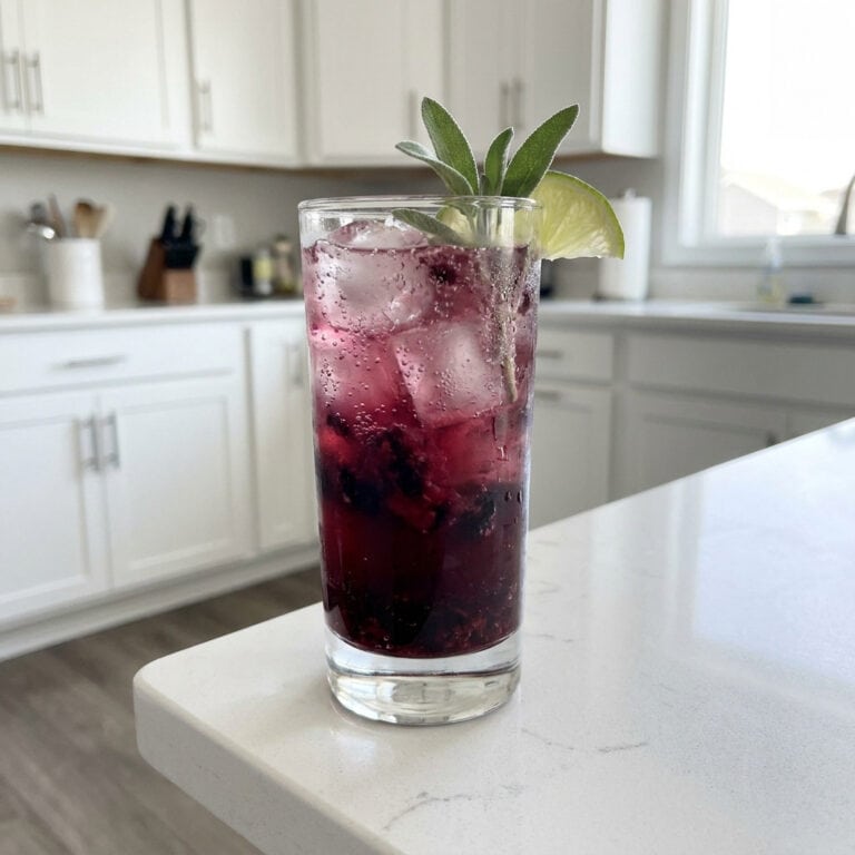 Blackberry Sage Ranch Water Cocktail Recipe