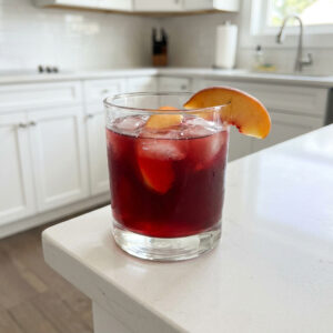 Blood Peach Punch Cocktail Recipe