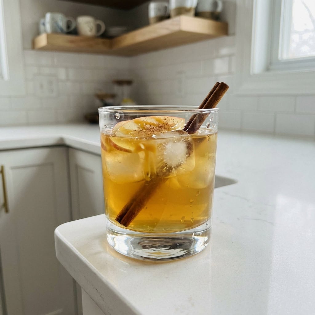 Bourbon Caramel Apple Cocktail Recipe