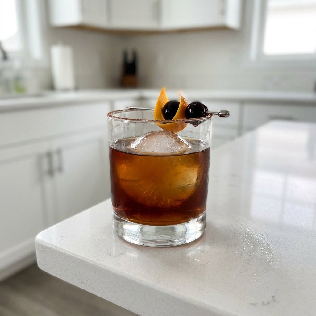 Bourbon Chocolate Cherry Cocktail Recipe