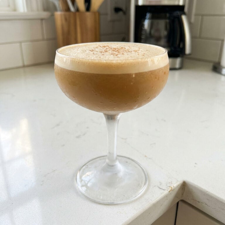 Bourbon Gingerbread Flip Cocktail Recipe