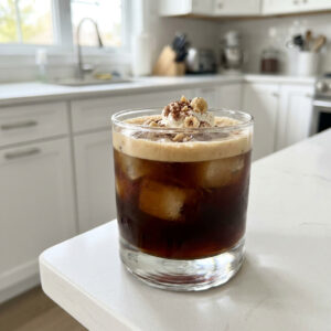 Bourbon Hazelnut Coffee Cocktail Recipe