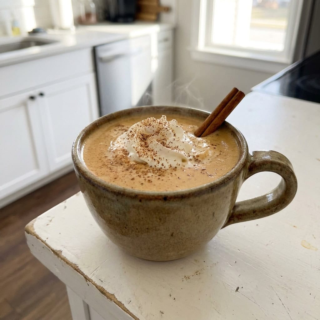 Bourbon Pumpkin Spice Latte Cocktail Recipe