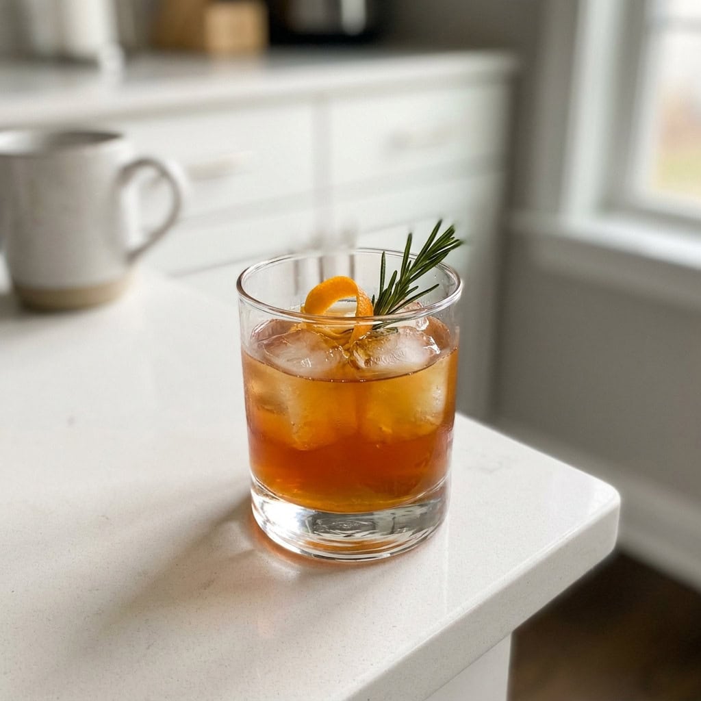 Bourbon Spiced Orange Cocktail Recipe