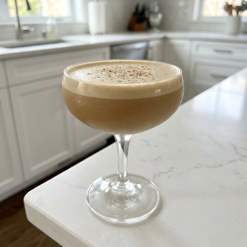 Bourbon Vanilla Bean Flip Cocktail Recipe