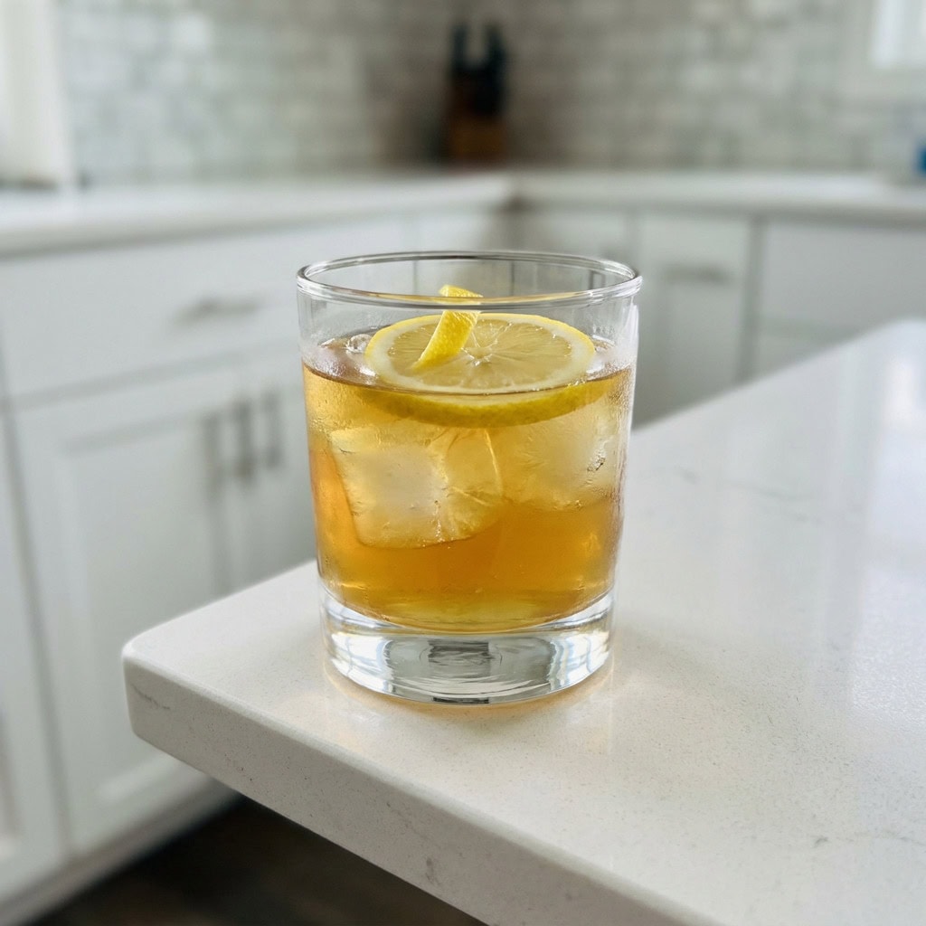 Brown Sugar Bourbon Lemonade Cocktail Recipe