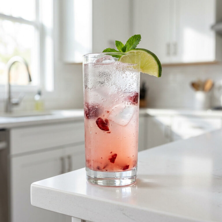Cherry Lime Ranch Water Cocktail Recipe