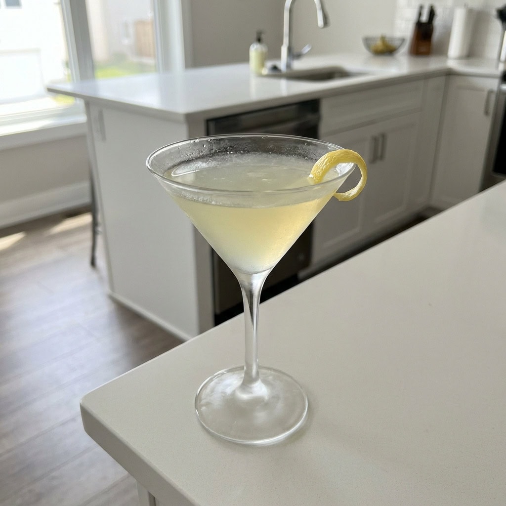 Classic Limoncello Martini Cocktail Recipe