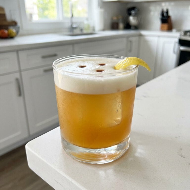 Classic Rum Sour Cocktail Recipe