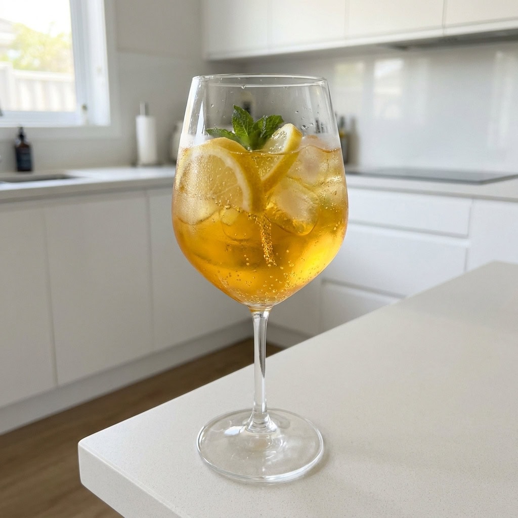 Limoncello Aperol Spritz Cocktail Recipe