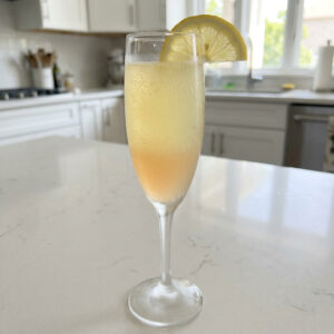 Limoncello Bellini Cocktail Recipe
