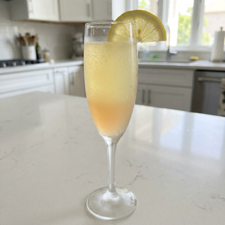Limoncello Bellini Cocktail Recipe