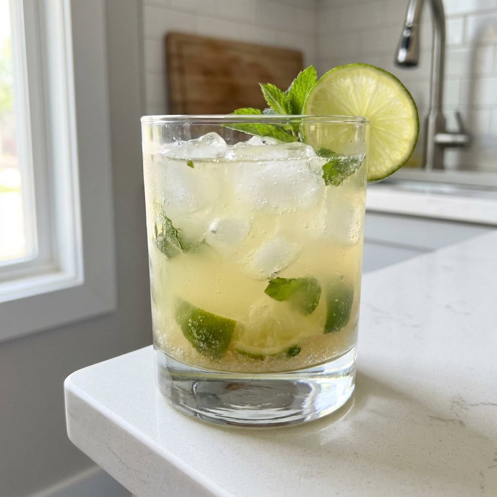 Limoncello Caipirinha Cocktail Recipe