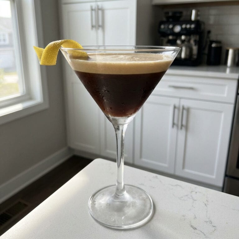Limoncello Espresso Martini Cocktail Recipe