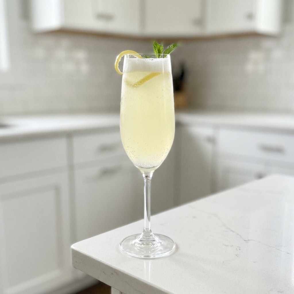 Limoncello Fizz Cocktail Recipe
