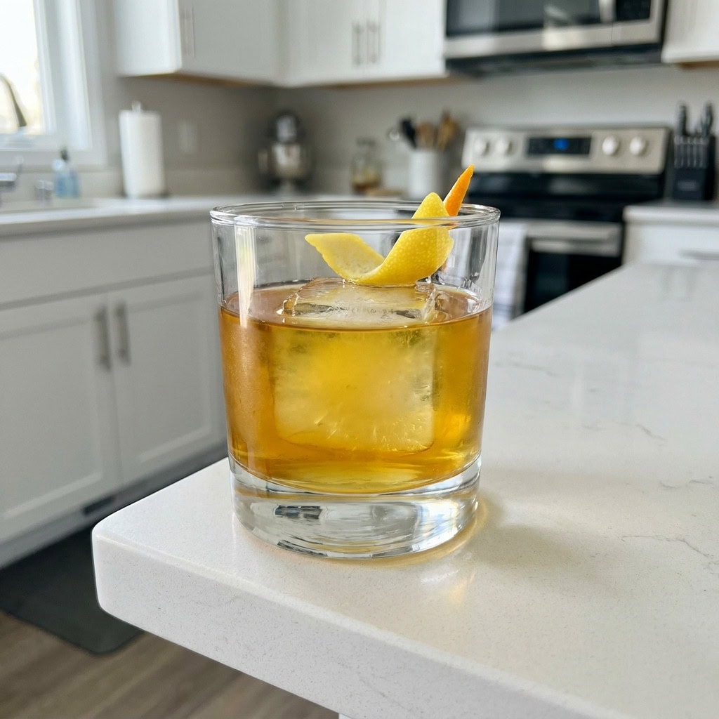 Limoncello Old Fashioned Cocktail Recipe