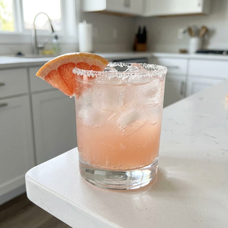 Paloma With Agave Nectar Sweetener Cocktail Recipe