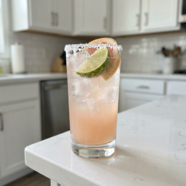 Paloma With Fresh Lime Juice Cocktail Recipe