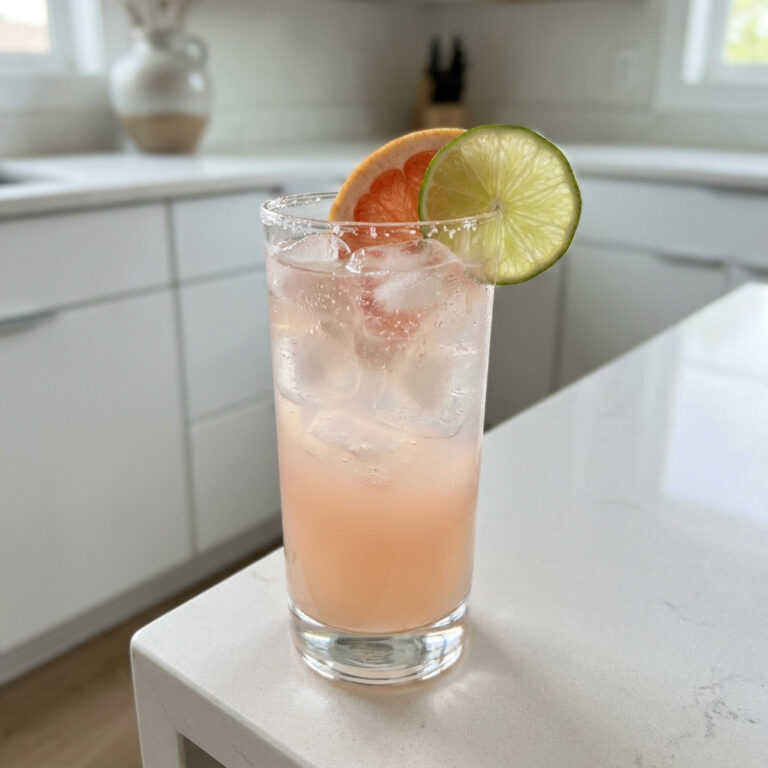 Paloma With Grapefruit And Coconut Water Cocktail Recipe
