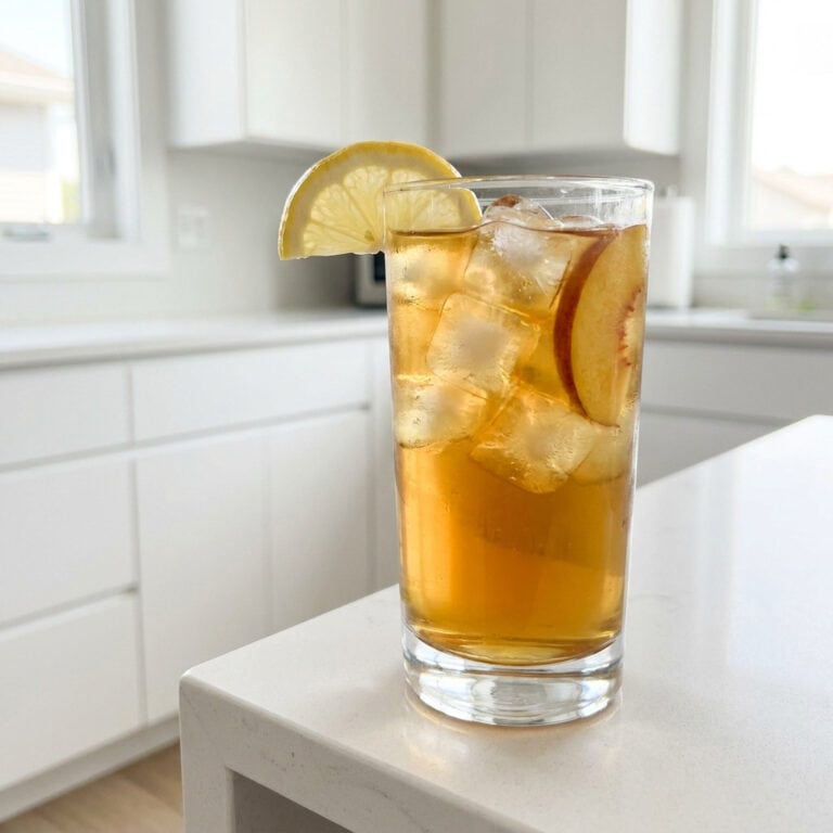 Peach Iced Tea Vodka Cocktail Recipe