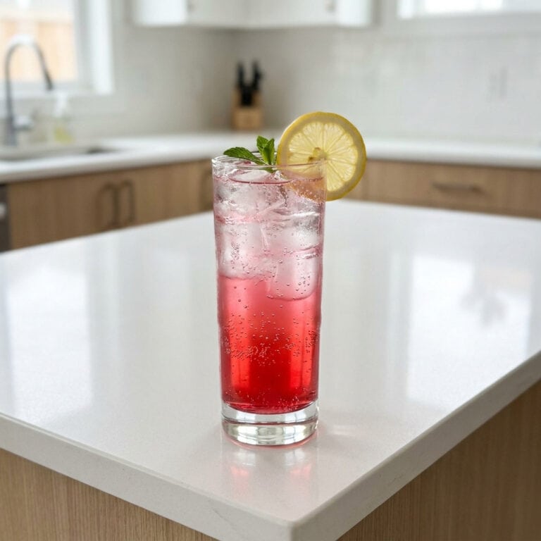 Raspberry Lemon Ranch Water Cocktail Recipe