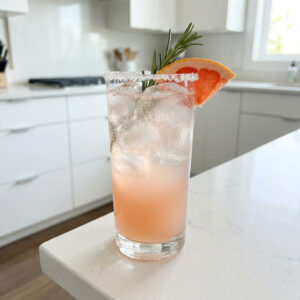 Smoky Paloma With Mezcal And Tequila Blend Cocktail Recipe