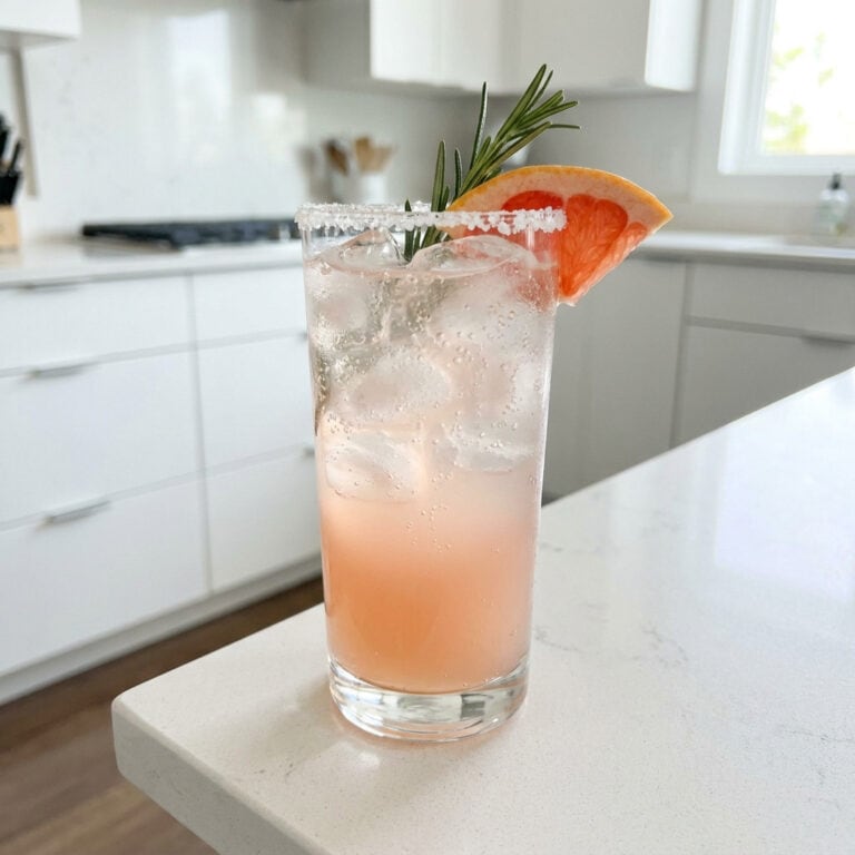 Smoky Paloma With Mezcal And Tequila Blend Cocktail Recipe