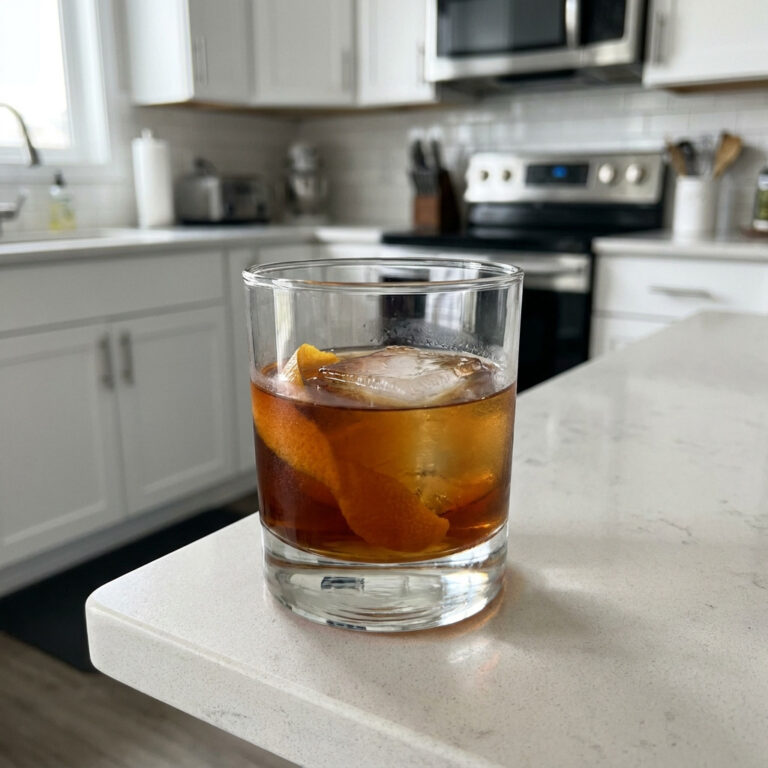 Spiced Rum Old Fashioned Cocktail Recipe