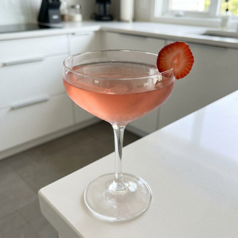 Strawberry Orange Blossom Cocktail Recipe
