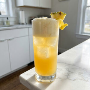 Tropical Rum Fizz Cocktail Recipe