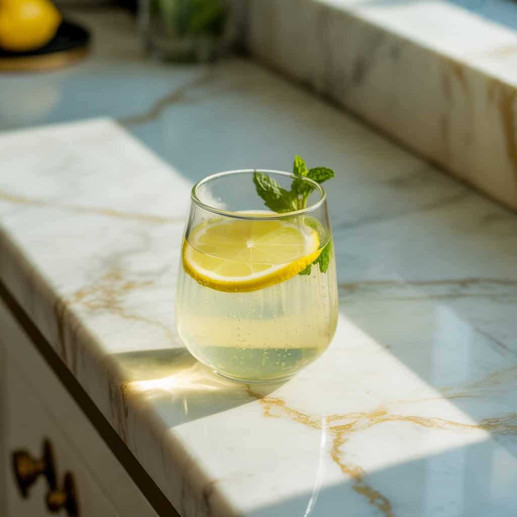 Limoncello Gin Fizz Cocktail Recipe