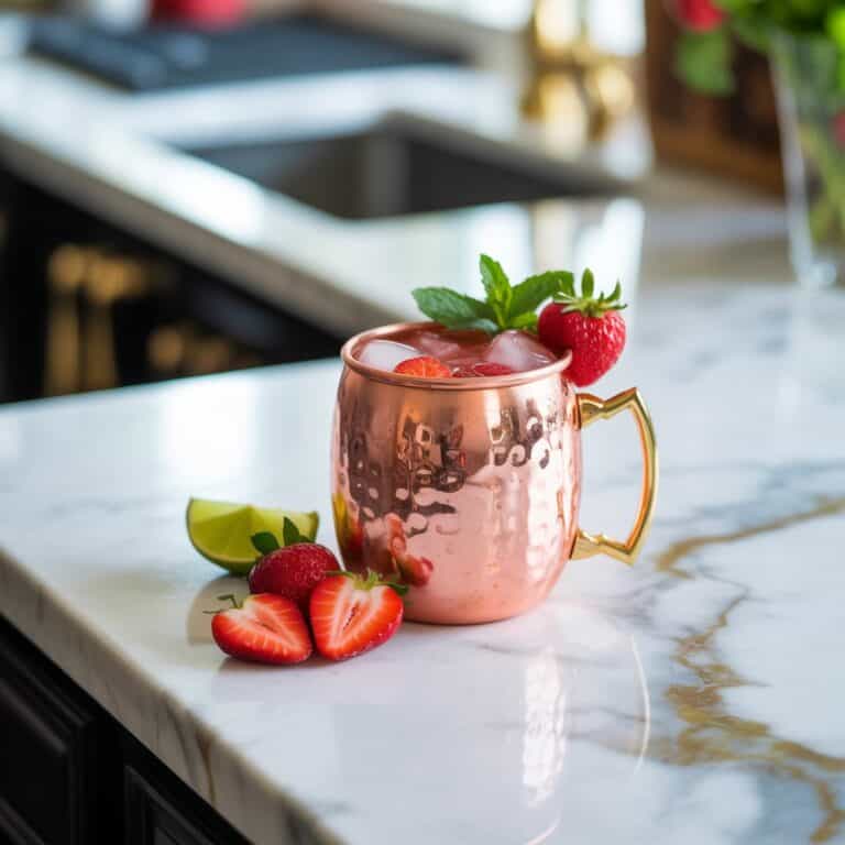 Strawberry Moscow Mule Cocktail Recipe