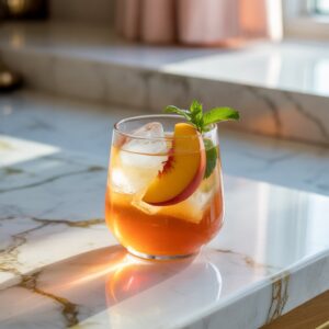 Peach Iced Tea Vodka Cocktail Recipe