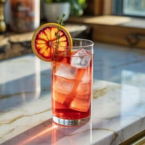 Blood Orange Ranch Water Cocktail Recipe