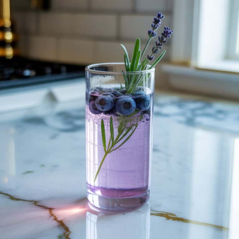 Blueberry Lavender Ranch Water Cocktail Recipe